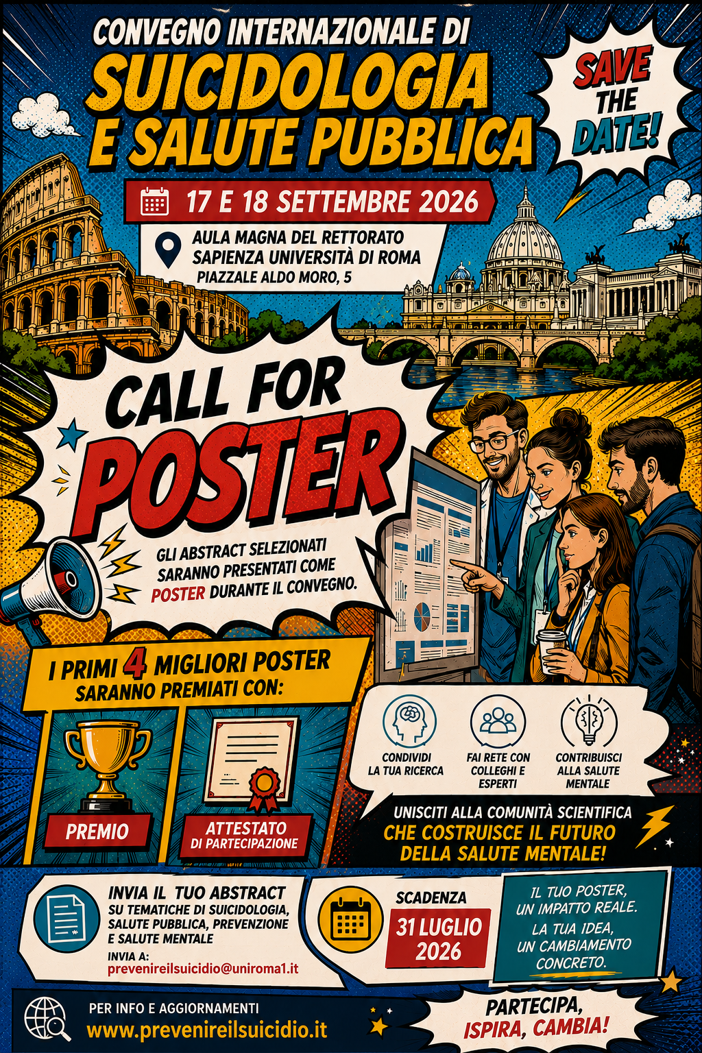 Call for poster SCADENZA POSTICIPATA